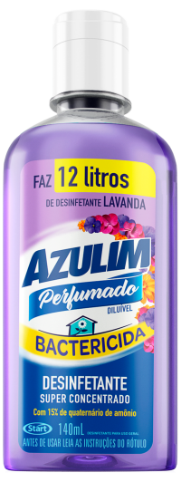 Imagem do produto Desinfetante Super Concentrado Diluível Lavanda AZULIM 140ml